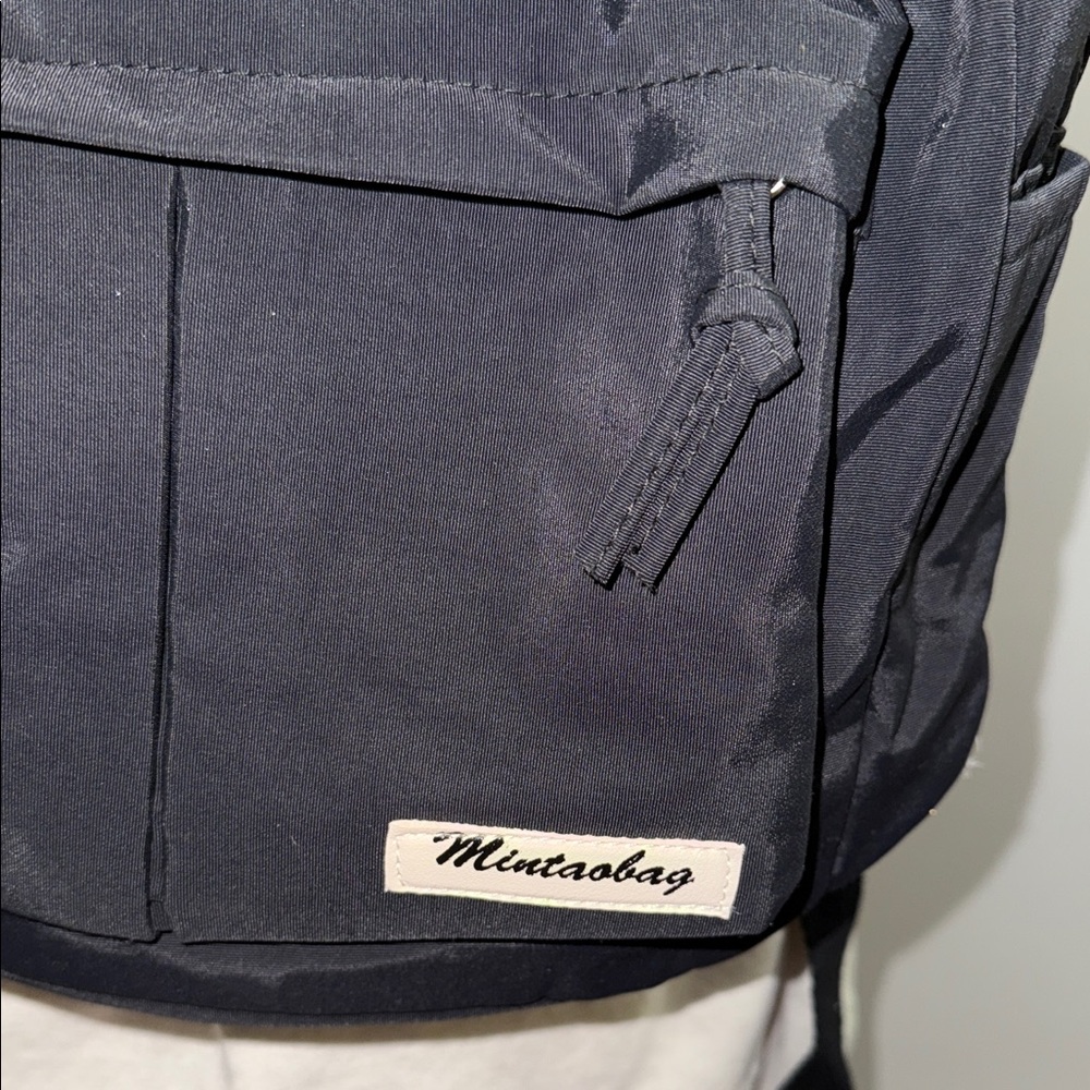 Waterproof Black Backpack, Barely Worn - image 2